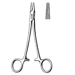 Mayo-Hegar Needle Holder Serrated Jaw Stainless Steel Ea
