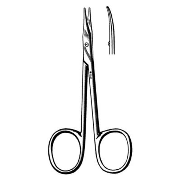 Stevens Tenotomy Scissors Curved 4-1/2" Stainless Steel Non-Sterile Reusable Ea