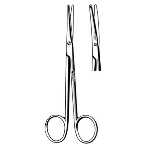 Metzenbaum-Lahey Dissecting Scissors Curved 5-3/4" Stainless Steel NS Rsbl Ea