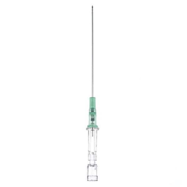Introcan Safety IV Catheter Safety 18 Gauge 2-1/2" Green Straight 200/Ca