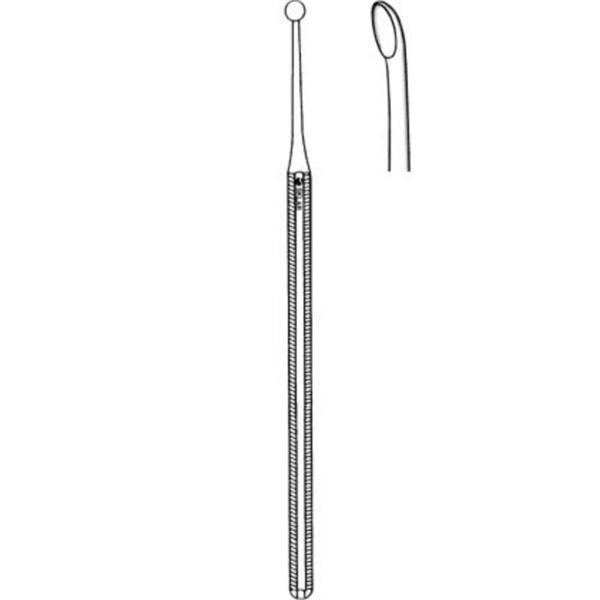 Verruca Verruca Podiatry Curette 5" Stainless Steel Non-Sterile Reusable Ea