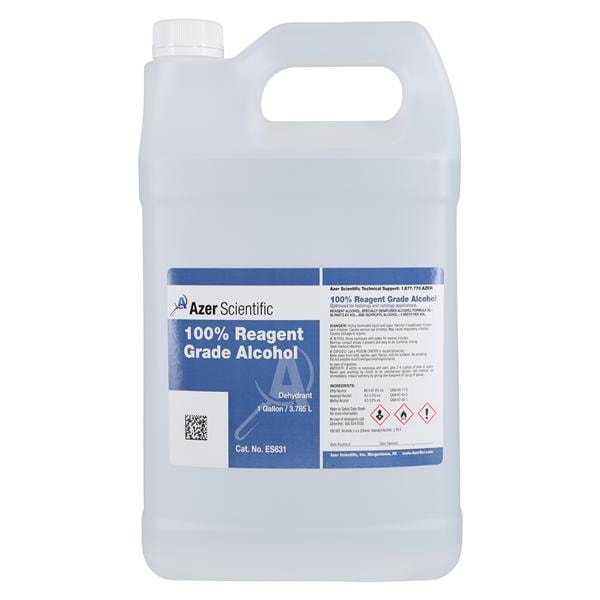 Reagent Grade Alcohol 100% 1gal 4/Ca
