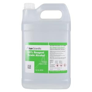 Reagent Grade Alcohol 95% 1gal 4/Ca