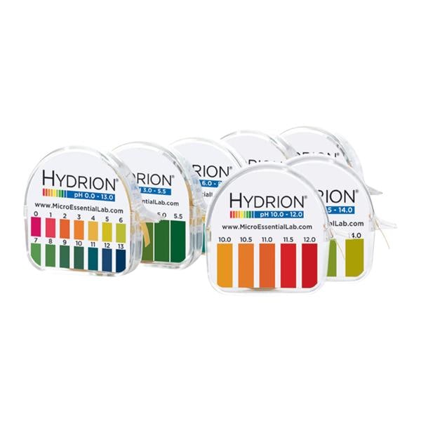 Hydrion pH Test Strip 0-14 Range 7/Pk
