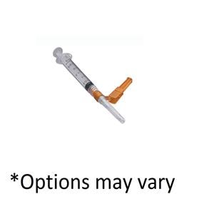 Needle-Pro Hypodermic Needle 20gx1-1/2" Yellow Safety 100/Bx