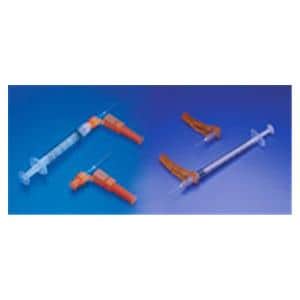 Needle-Pro Hypodermic Needle 25gx5/8" Orange Safety 100/Bx, 8 BX/CA