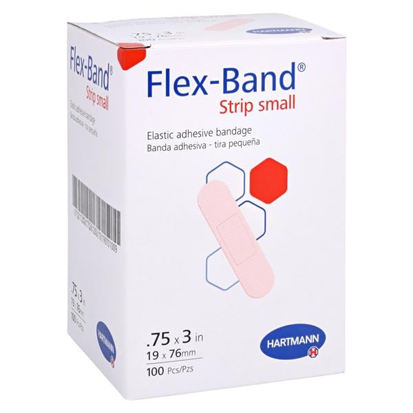 Flex-Band Adhesive Bandage Fabric 3/4x3" Flesh Sterile 100/Bx