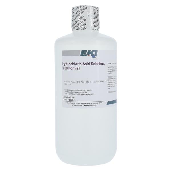 Acid Hydrochloric Acid 1 Liter 1/Bt