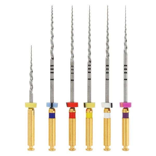 EdgeTaper Endo File 31 mm Nickel Titanium Assorted Assorted 6/Pk product image