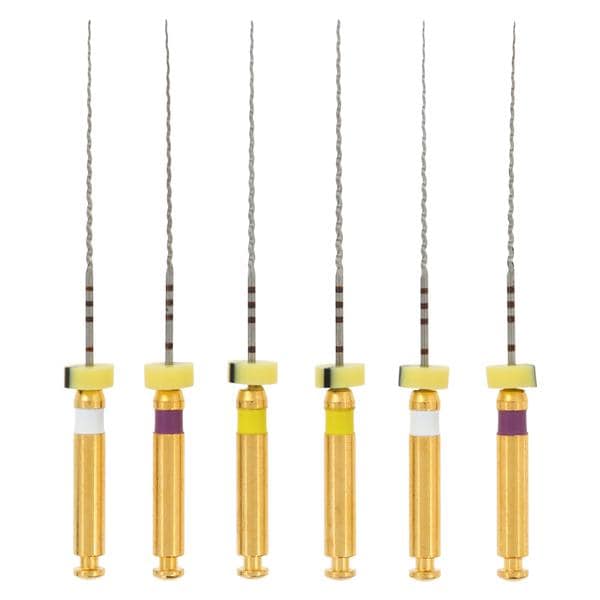 EdgeFind Endo File 25 mm Nickel Titanium Assorted Assorted 6/Pk - EdgeFind Endo File 25 mm Nickel Titanium Assorted Assorted 6/Pk - Image 1