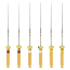 EdgeFind Endo File 31 mm Nickel Titanium Assorted Assorted 6/Pk