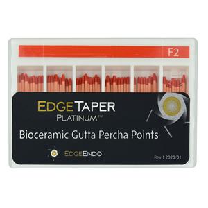 EdgeEndo Gutta Percha Points F2 Size #25 Red 60/Pk