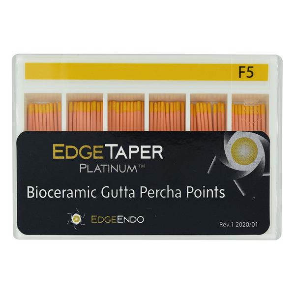 EdgeEndo Gutta Percha Points F5 Size #50 Yellow 60/Pk