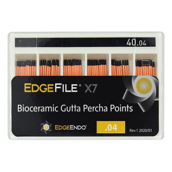 EdgeEndo Gutta Percha Points Size #40 Size #40 Black 60/Pk