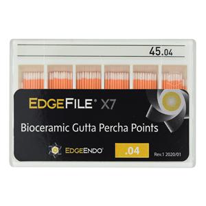 EdgeEndo Gutta Percha Points Size #45 Size #45 White 60/Pk