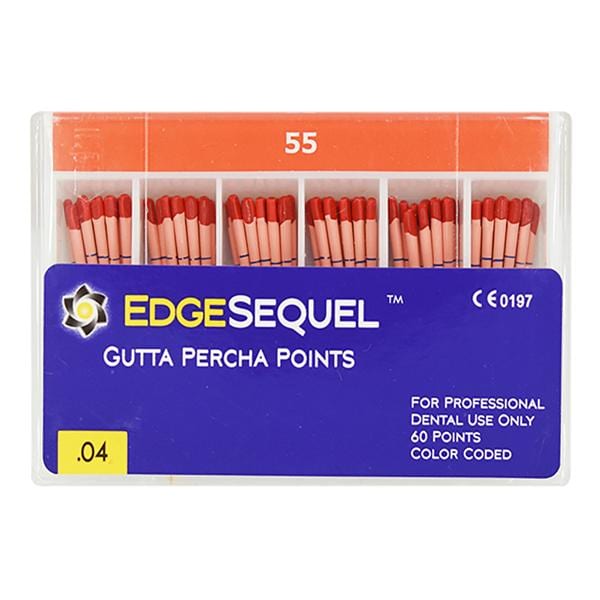 EdgeSequel Sapphire ESS5504GP Gutta Percha Points Henry Schein Dental