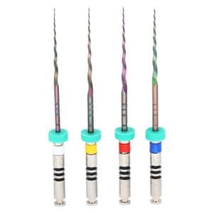 EdgeSequel Sapphire Endo File 25 mm Size #15 -30 Nckl Tnm Assorted Asst .06 4/Pk