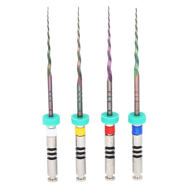 EdgeSequel Sapphire Endo File 25 mm Size #15 -30 Nckl Tnm Assorted Asst .06 4/Pk