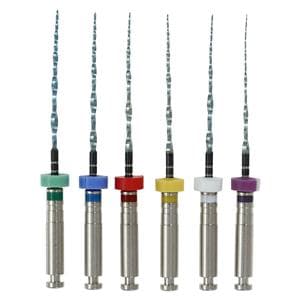 EdgeDiamond Utopia Endo Inst Endo File 21 mm Size Assorted NiTi Astd Astd 6/Pk