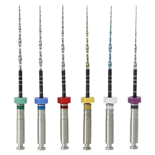 EdgeDiamond Utopia Endo Inst Endo File 25 mm Size Assorted NiTi Astd Astd 6/Pk