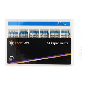 EdgeEndo Paper Points Size #30 Size #30 .04 Blue Cone 100/Pk
