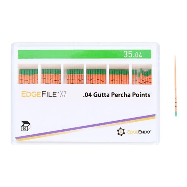 EdgeEndo Gutta Percha Points Size #35 Size #35 Green 60/Pk product image