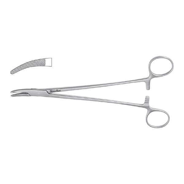 Meister-Hand Heaney Needle Holder Serrated Jaw 8-1/2" Stainless Steel Ea