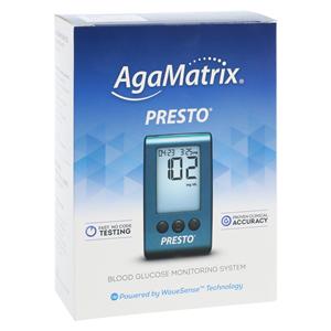 WaveSense Presto Blood Glucose Meter System CLIA Waived Each, 12...