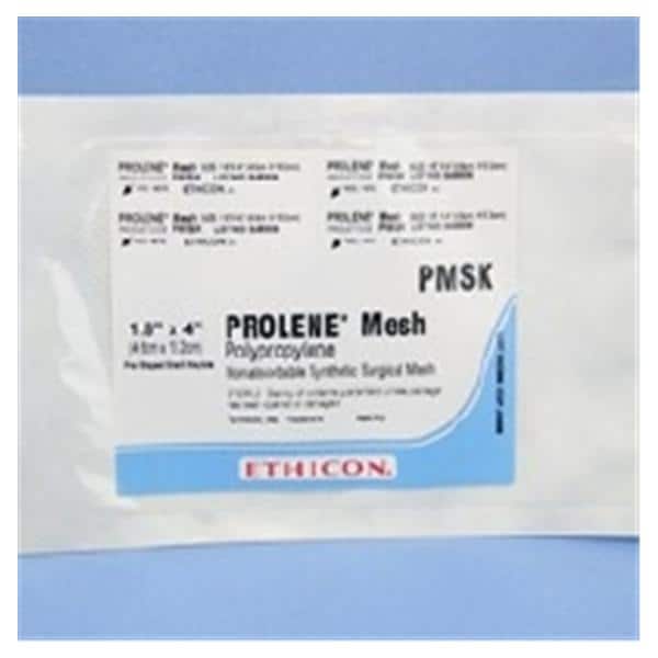 Mesh Prolene Polypropylene 1.8x4." Hernia 6/BX