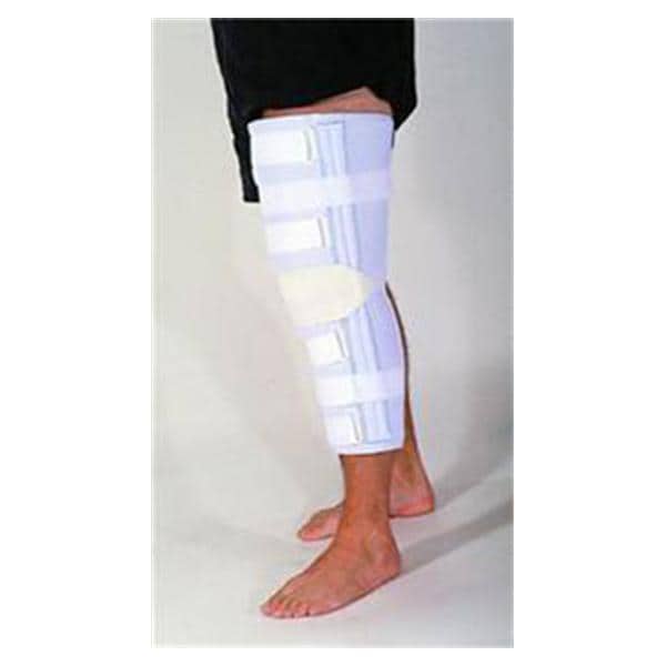 Immobilizer Knee Size Large Foam 18" Left/Right