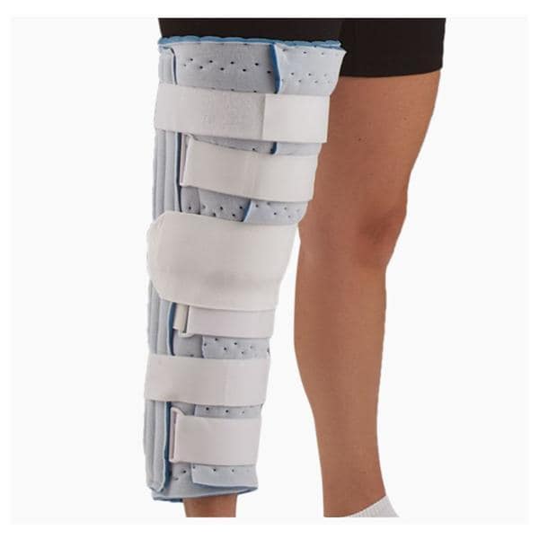 Cutaway Immobilizer Knee Size One Size Canvas/Foam 22" Left/Right