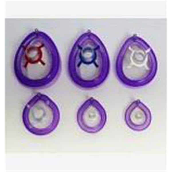 Premium Anesthesia Mask Pediatric Size 2 Disposable Ea