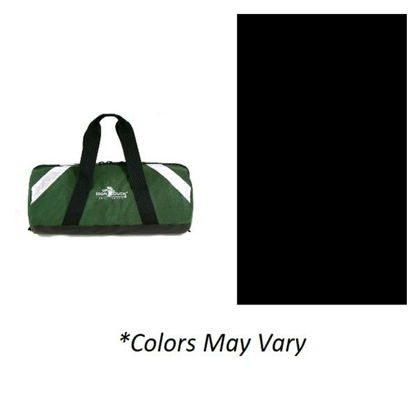 Oxygen Bag 21x8.5x8.5" White/Green Zipper Closure HD Nyl Hndl/Ergnmc Shldr Strp