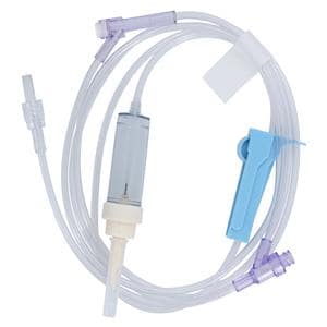 Amsafe IV Administration Set Needleless Y-Injection Site 83" 60 Drops/mL 17mL Ea