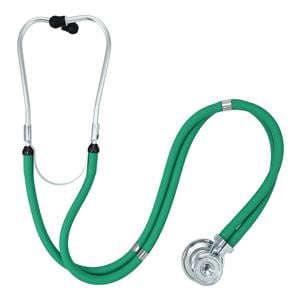Adscope 641 Sprague Rappaport Stethoscope Adlt/Ped Grn Double Lumen Tubing Ea
