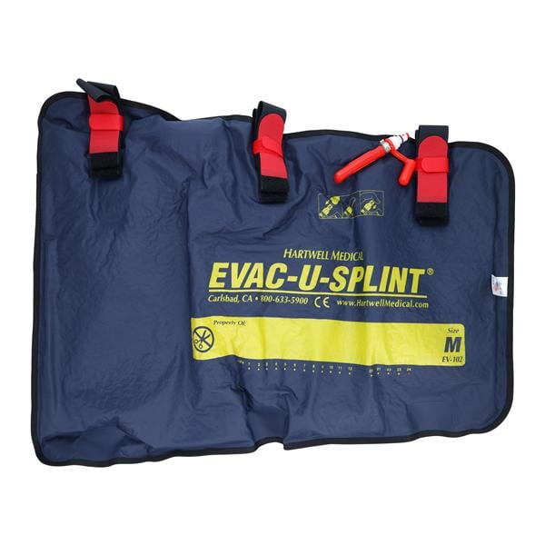 EVAC-U-SPLINT Immobilization Set Extrmty Size Medium Nyl/Vnl 27.5x20x1 Lft/Rt