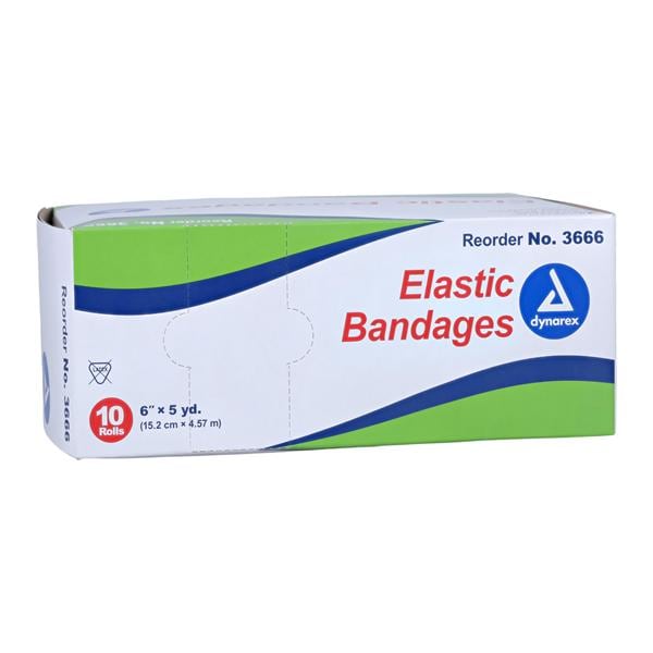 Bandage Elastic 6"x4.5yd Tan Non-Sterile 10/Bx, 5 BX/CA