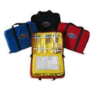 Aeromed Case EMS Drug 13x9x3.5" Zipper Closure 2 Handles Ea