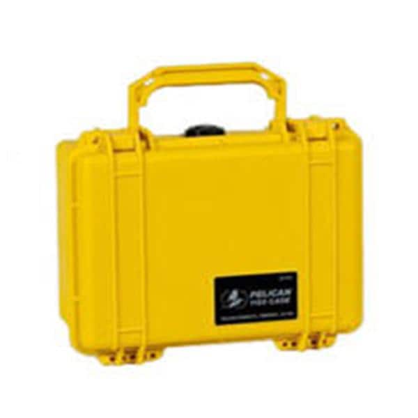 Pelican Prtctr Case 9.44x7.8x4.29" Yw Double-Throw Latches Rbbr Ovr Mlded Hndls