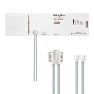 FlexiPort Blood Pressure Cuff Size 13 Wht/Brn LF 20/Bx