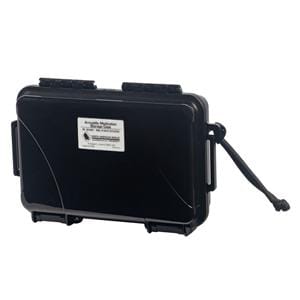 Case Medicine Storage Armadillo 7.95x5.1x2.14" Black/Black Dual Lockable Tabs Ea