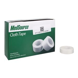 Tape Silk Cloth .5"x10yd White Non-Sterile 24/Bx