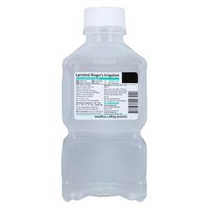 Irrigation Solution Lactated Ringers 1000mL Plastic Injection Con...