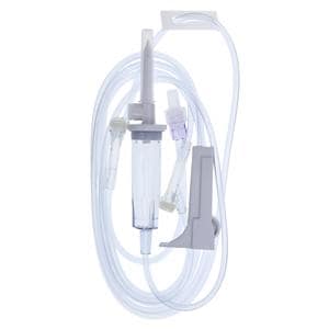 IV Administration Set Needleless 97" 15 Drops/mL Priming Volume 19mL Ea