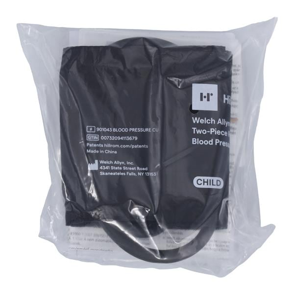 Blood Pressure Cuff & Inflation Bag 9 Blk LF f/ Lg Anrd/Wl Anrd/Mrcry Sphyg Ea