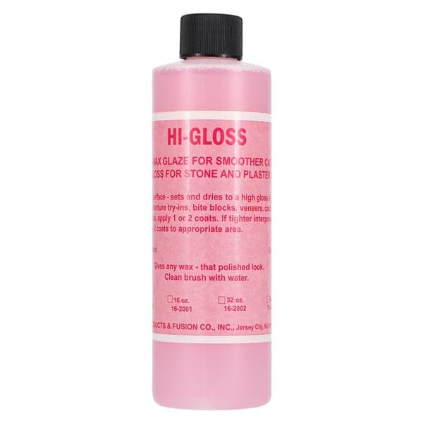 Hi-Gloss Liquid Model Wax Gloss 8oz/Ea