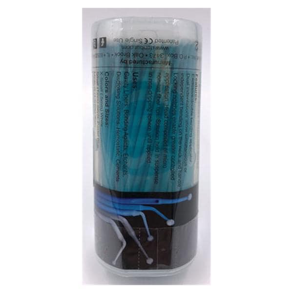 Magic-Brush Double Bending Micro Applicator Medium Teal 150/Bx