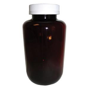 Packer Bottle HDPE 225cc Amber Reusable 180/Ca