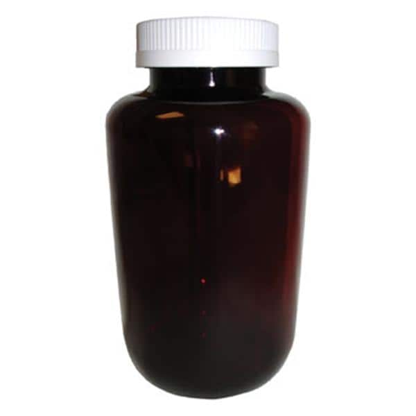 Packer Bottle HDPE 250cc Amber Reusable 168/Ca