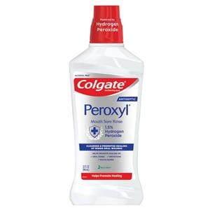 Colgate Peroxyl Mouth Sore Rinse 32 oz Mild Mint Alcohol Free 32oz/Bt